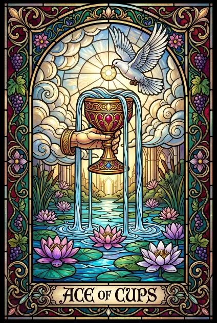 Ace of Cups tarot card