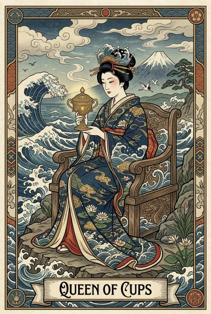 Queen of Cups tarot card